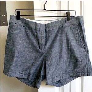 J Crew blue ‘linen look like’ shorts